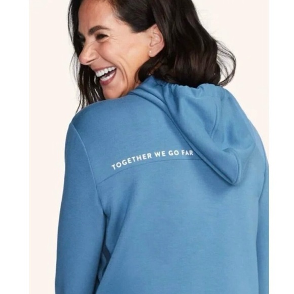 Peloton Tops - Peloton/ Lululemon Blue Women's Hoodie Y2K athletic jogging golf